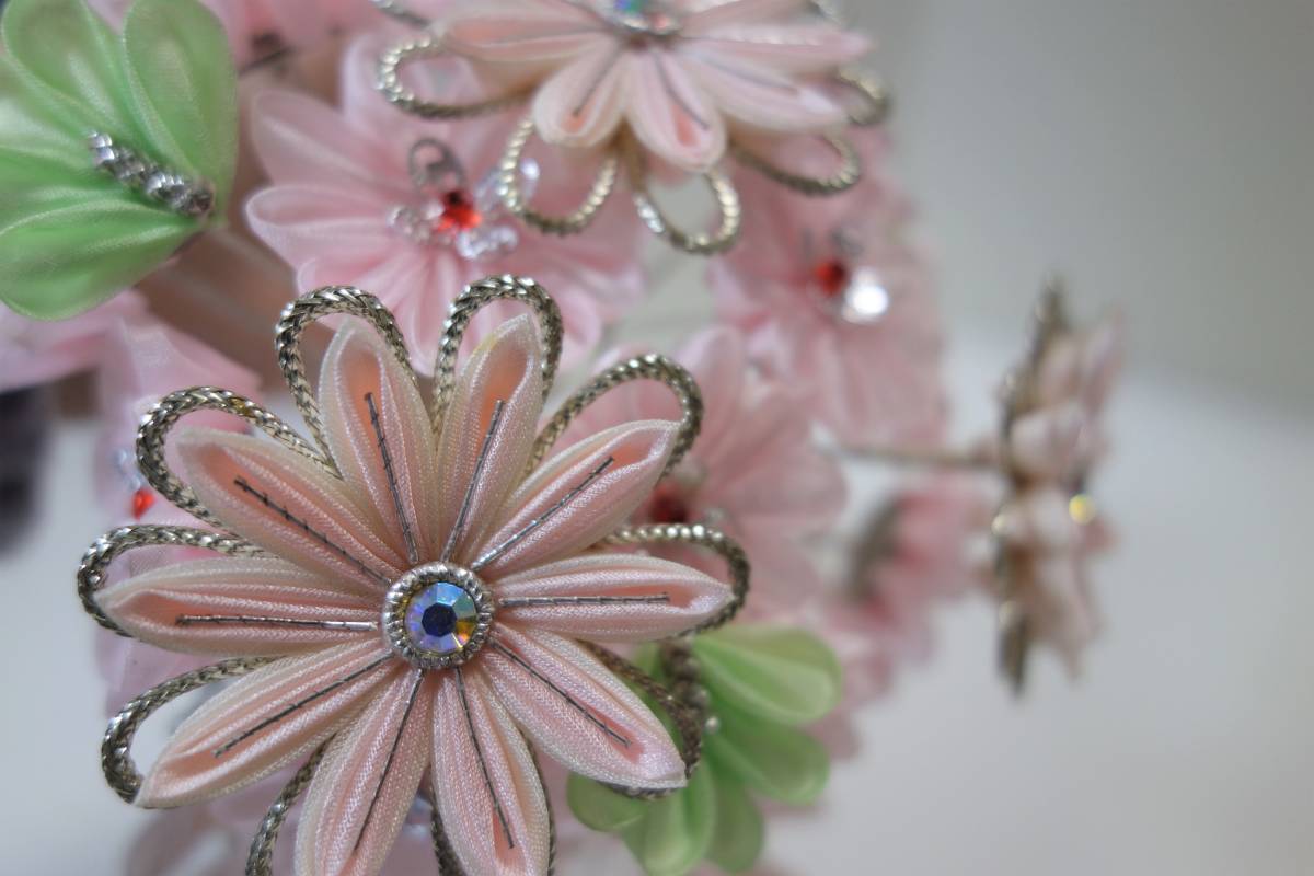 お手軽価格で贈りやすい 希少 京都 舞妓衣装 かんざし 髪飾り ピンク かんざし Tckaccountants Com Au