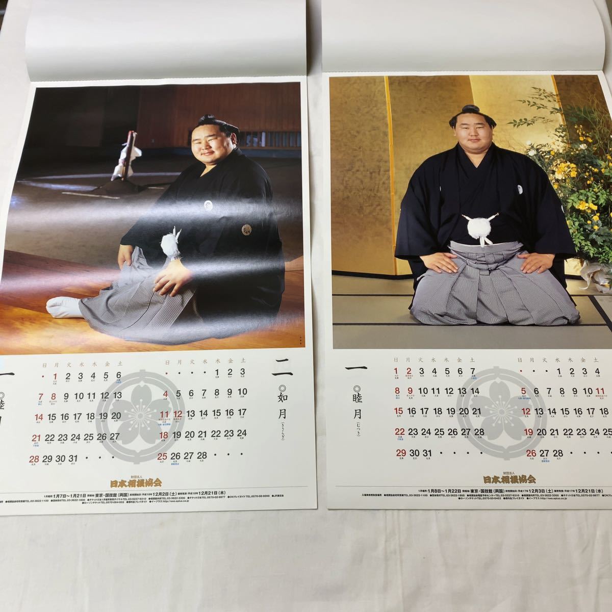 品 日本相撲協会 大相撲 カレンダー 4本セット 平成16年 17年 18年 19年 壁掛けカレンダー 国技 国技館 朝青龍 カレンダー 売買されたオークション情報 Yahooの商品情報をアーカイブ公開 オークファン Aucfan Com