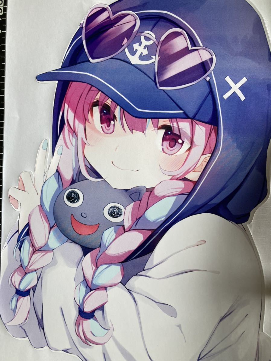 バーチャルyoutuber ホロライブ 湊あくあ 大型 ステッカーシール キャラクター 売買されたオークション情報 Yahooの商品情報をアーカイブ公開 オークファン Aucfan Com