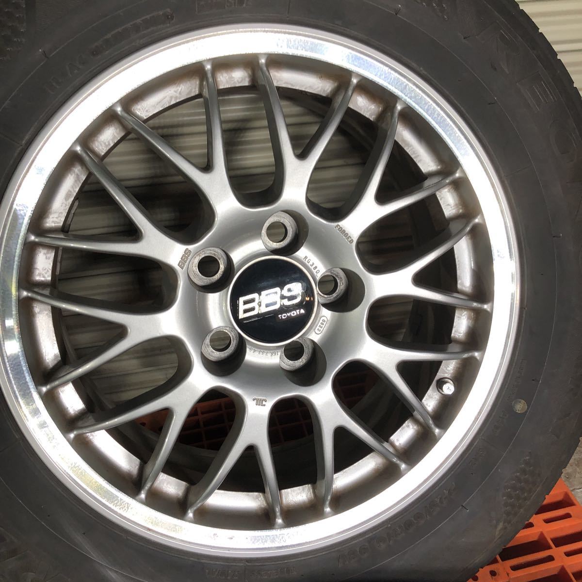 TOYOTA トヨタ 純正BBS 16インチアルミホイール ブリヂストン レグノ  