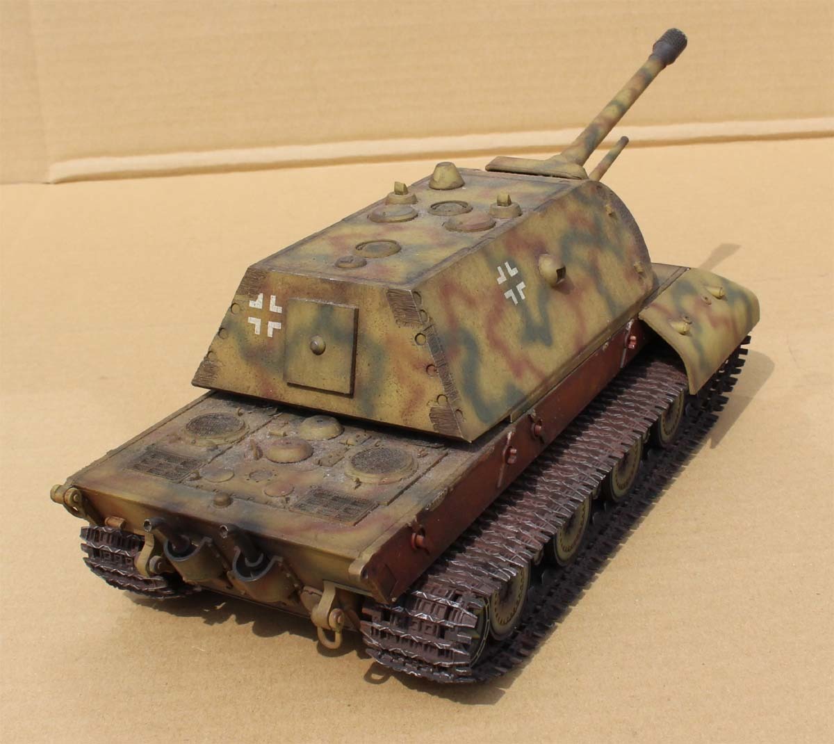 1/35 ドイツ軍 超重戦車 マウス 完成品 難あり(完成品)｜売買された 