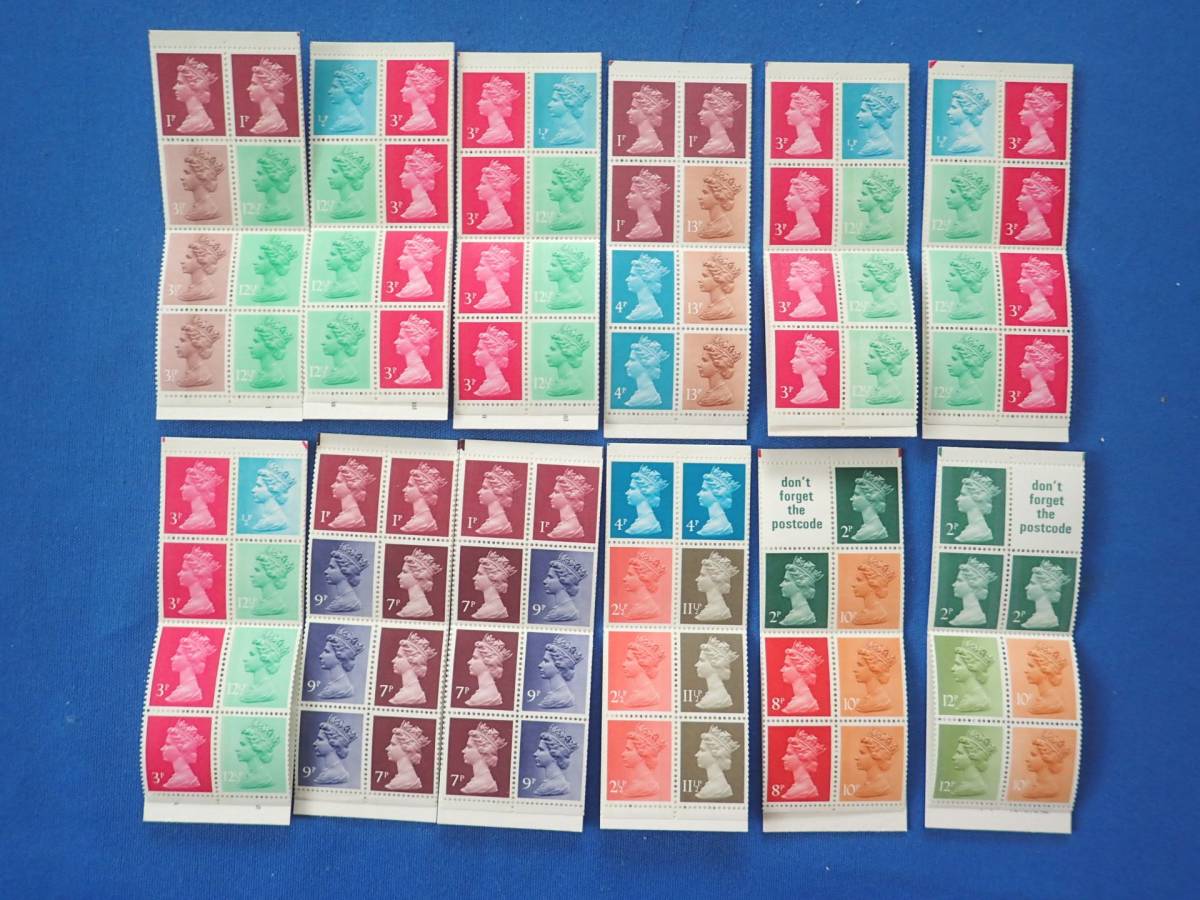 イギリス☆未使用切手☆切手帳19冊 公式通販 Yahoo!オークション 
