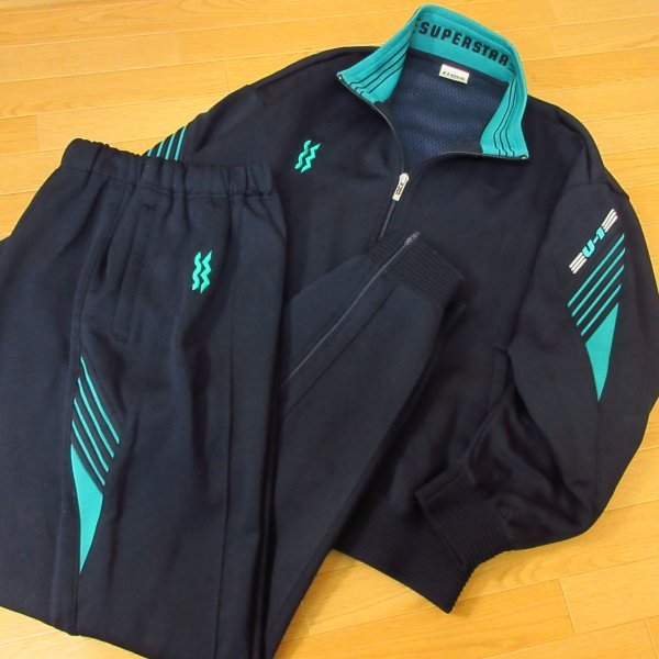 ◎MIZUNO SuperStar ミズノ L 上下セット！レトロ 昭和◇セットアップ