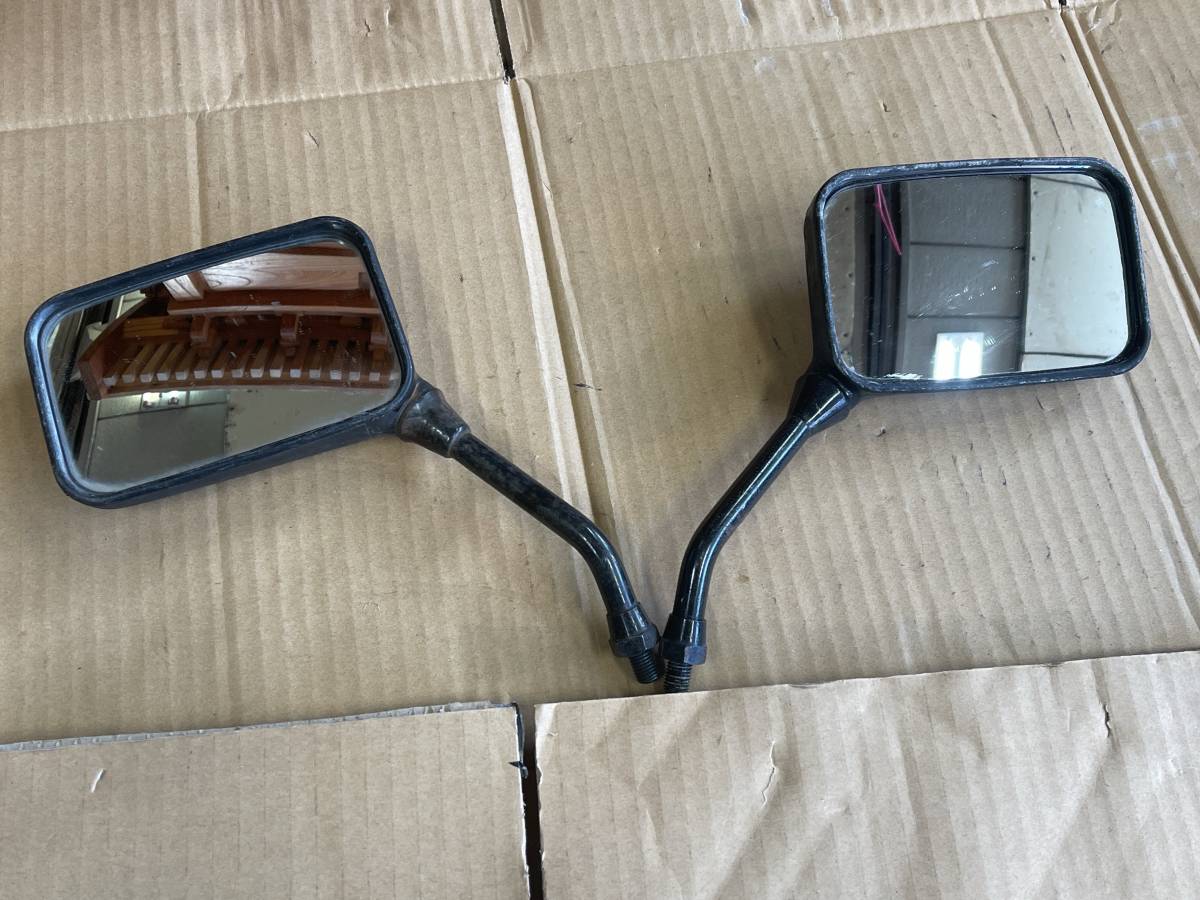 当時物 スズキ 純正 ナポレオン ミラー 当時 クロスミラー GT380 GS400 当時物 スズキ 純正 ナポレオン ミラー 当時 クロスミラー GT380 GS400
