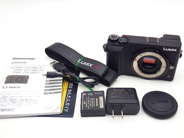 LUMIX DMC-GX7MK2 Panasonic パナソニック | ミラーレス一眼カメラ