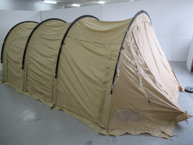 【設営確認済】DOD カマボコテント3M タン マットシートセット T5-689-TN 人気 2ルーム ファミリー キャンプ テント/タープ 026579001