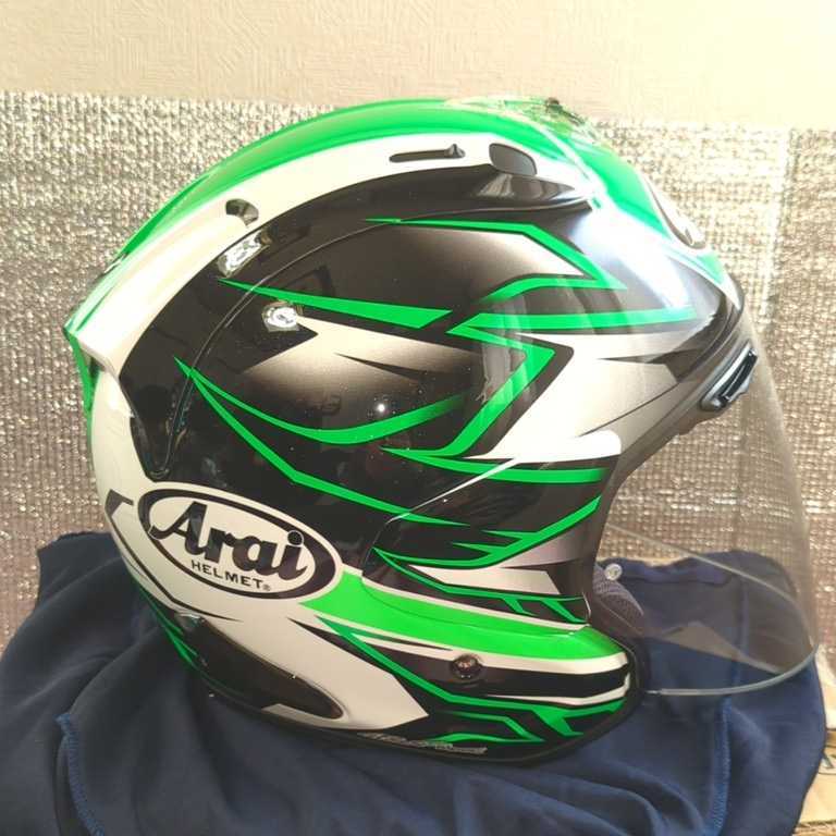 Arai アライ VZ-RAM GHOST ゴースト グリーン XL(61～62cm)サイズ 中古 