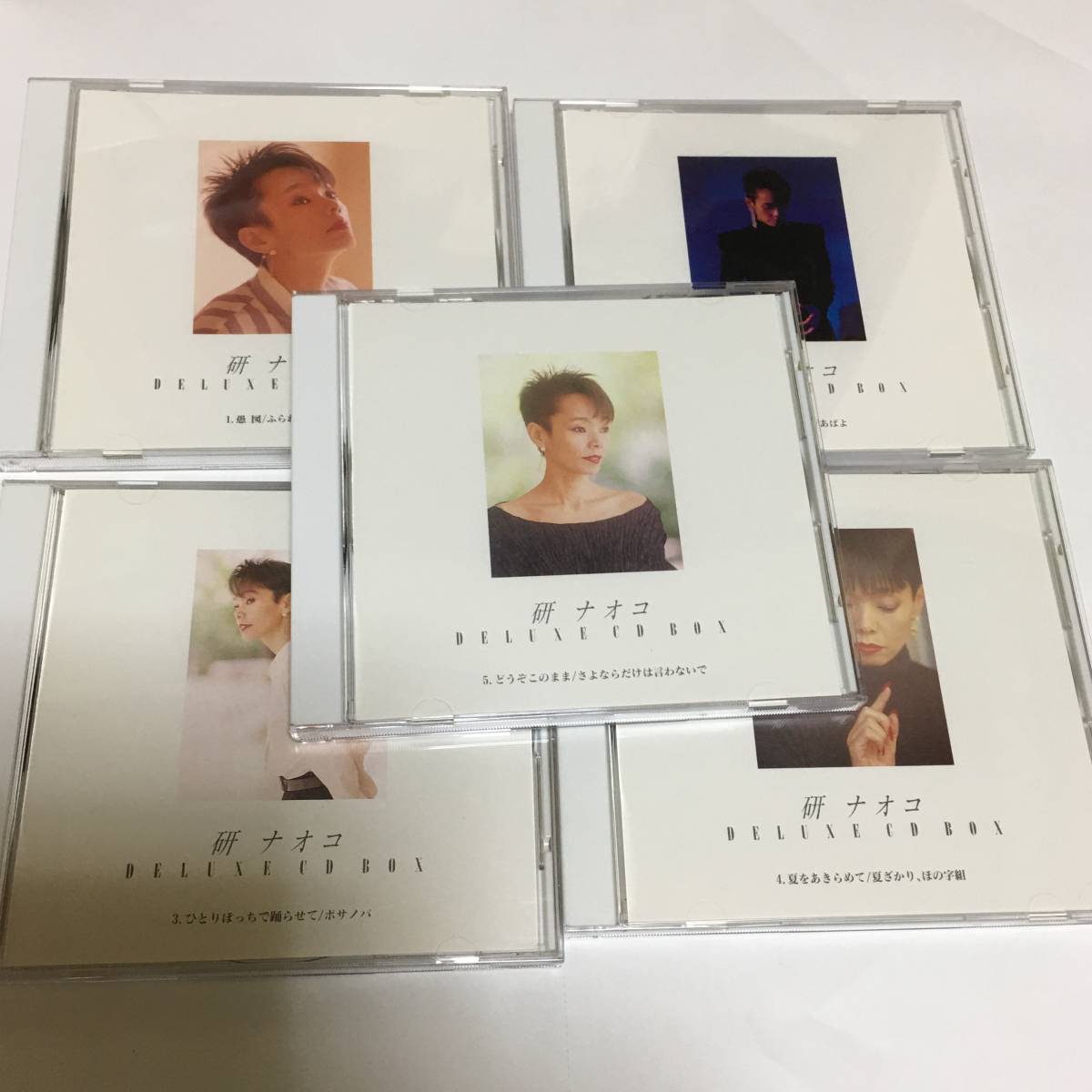 研ナオコ CD5枚組 通販CD-BOX「研ナオコ DELUXE CD BOX」 ベスト盤 