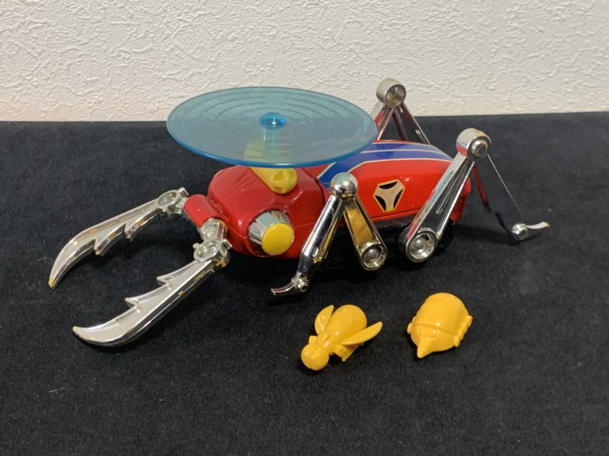 タカトク Z合金 タイムボカン3号 クワガッタン ポピー、バンダイ 