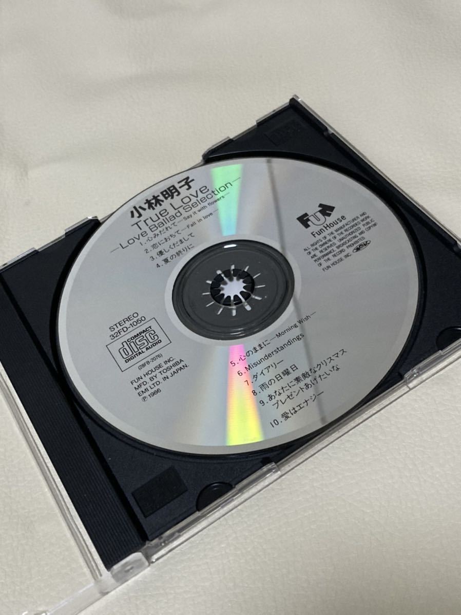 小林明子 ラブ バラード ベスト セレクション True Love トゥルー ラヴ 恋におちて 心のままに 心みだれて 1986年 こ 売買されたオークション情報 Yahooの商品情報をアーカイブ公開 オークファン Aucfan Com