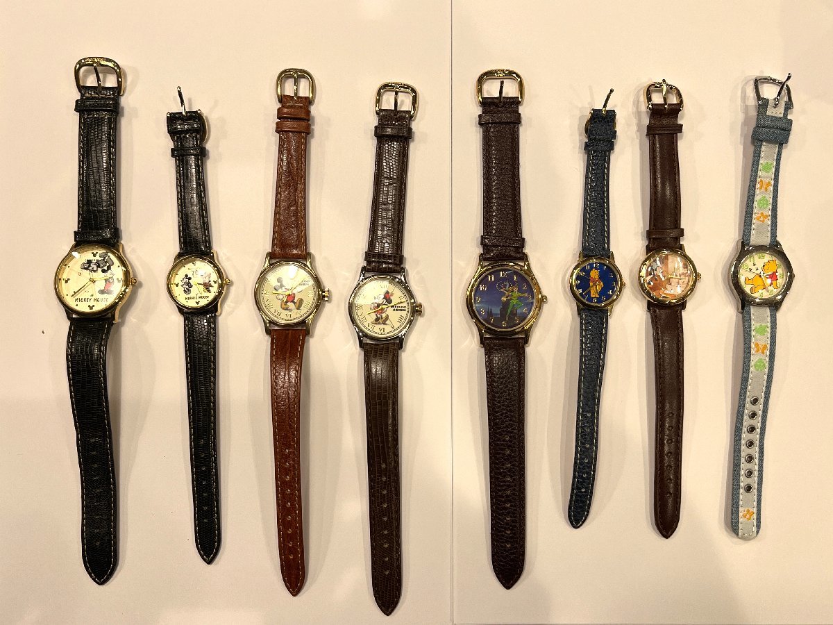 新品未使用】ディズニー腕時計8本セット｜美術品・アンティーク 