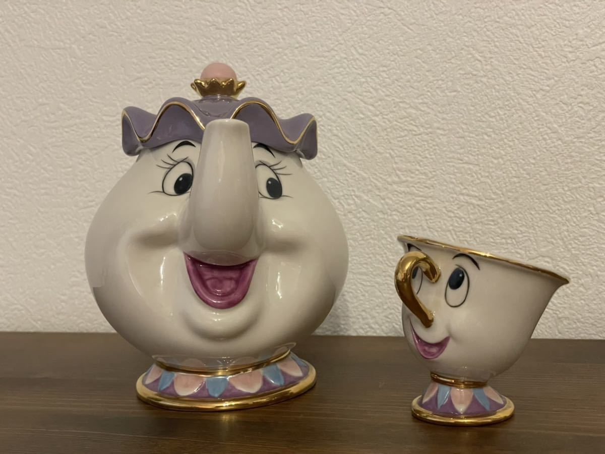 美女と野獣 ポット夫人 ディズニー ティーカップ チップ 加藤工芸 絶版 Beauty And The Beast ディズニー 売買されたオークション情報 Yahooの商品情報をアーカイブ公開 オークファン Aucfan Com