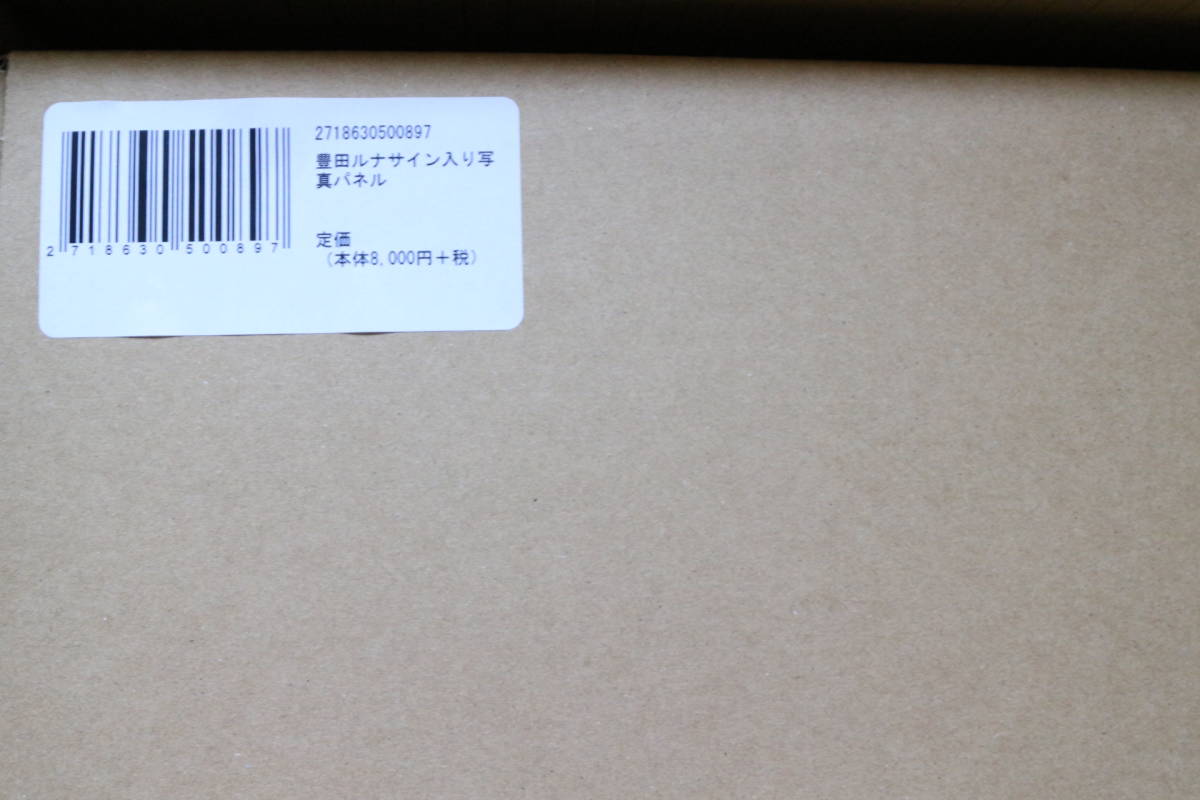 未開封 豊田ルナ サイン入写真パネル BLT (サイン)｜売買された  