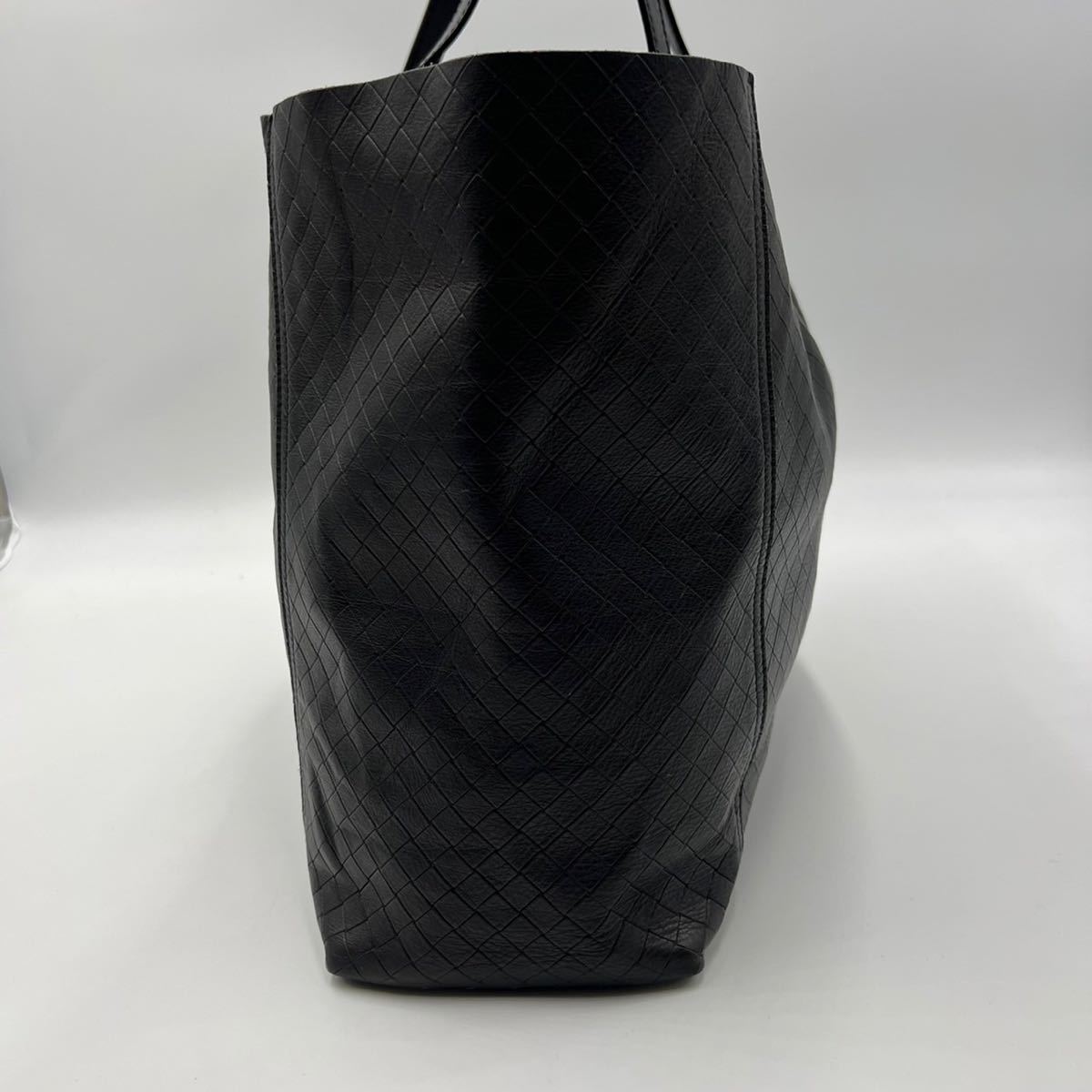 1円《極美品》BOTTEGA VENETA ボッテガ メンズ トートバッグ 
