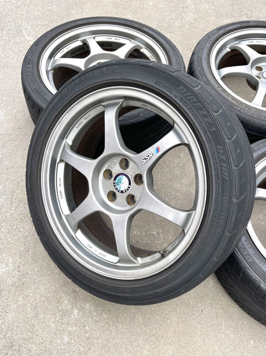 美品 スピード スター SSR type C タイプC 17インチホイール タイヤ 