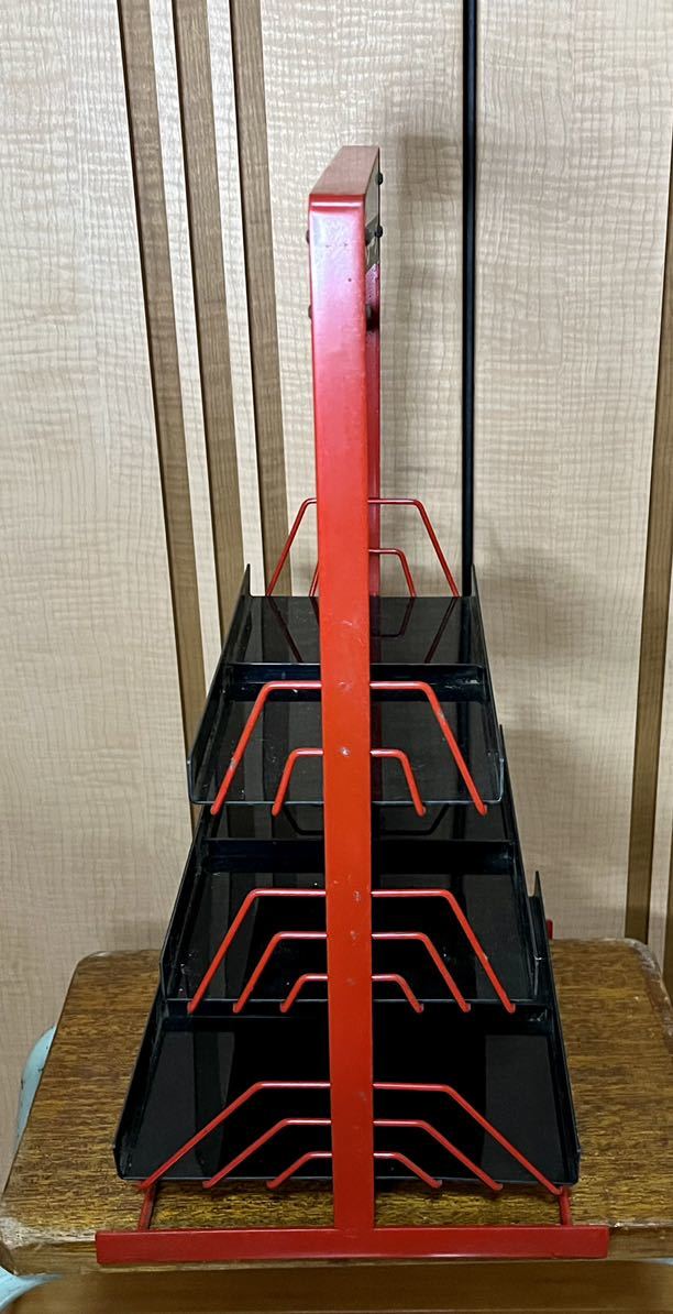 当時物 maxell 日立 マクセル カセットテープ 乾電池 陳列台/什器