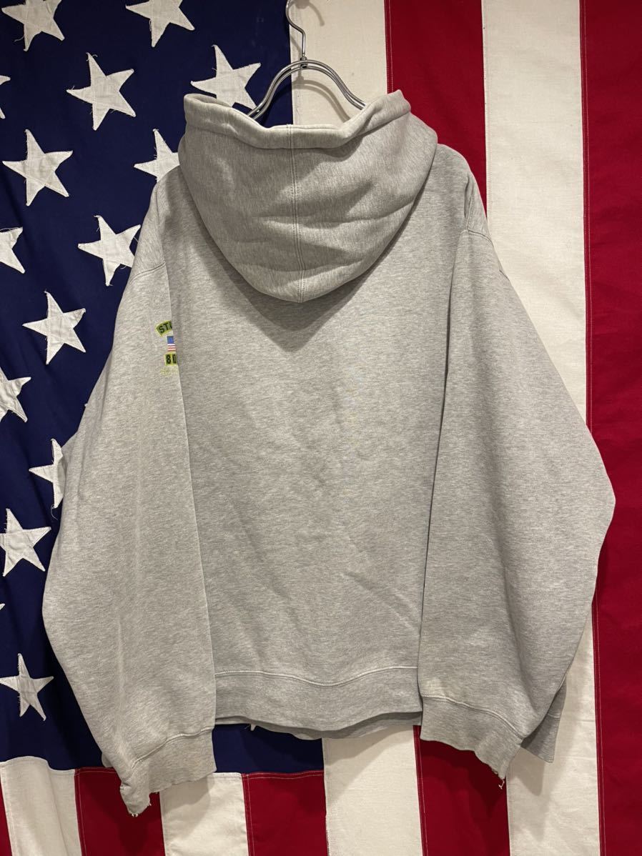 ☆STUSSY☆ステューシー☆紺タグ☆90S☆OLD STUSSY☆パーカー☆Lサイズ