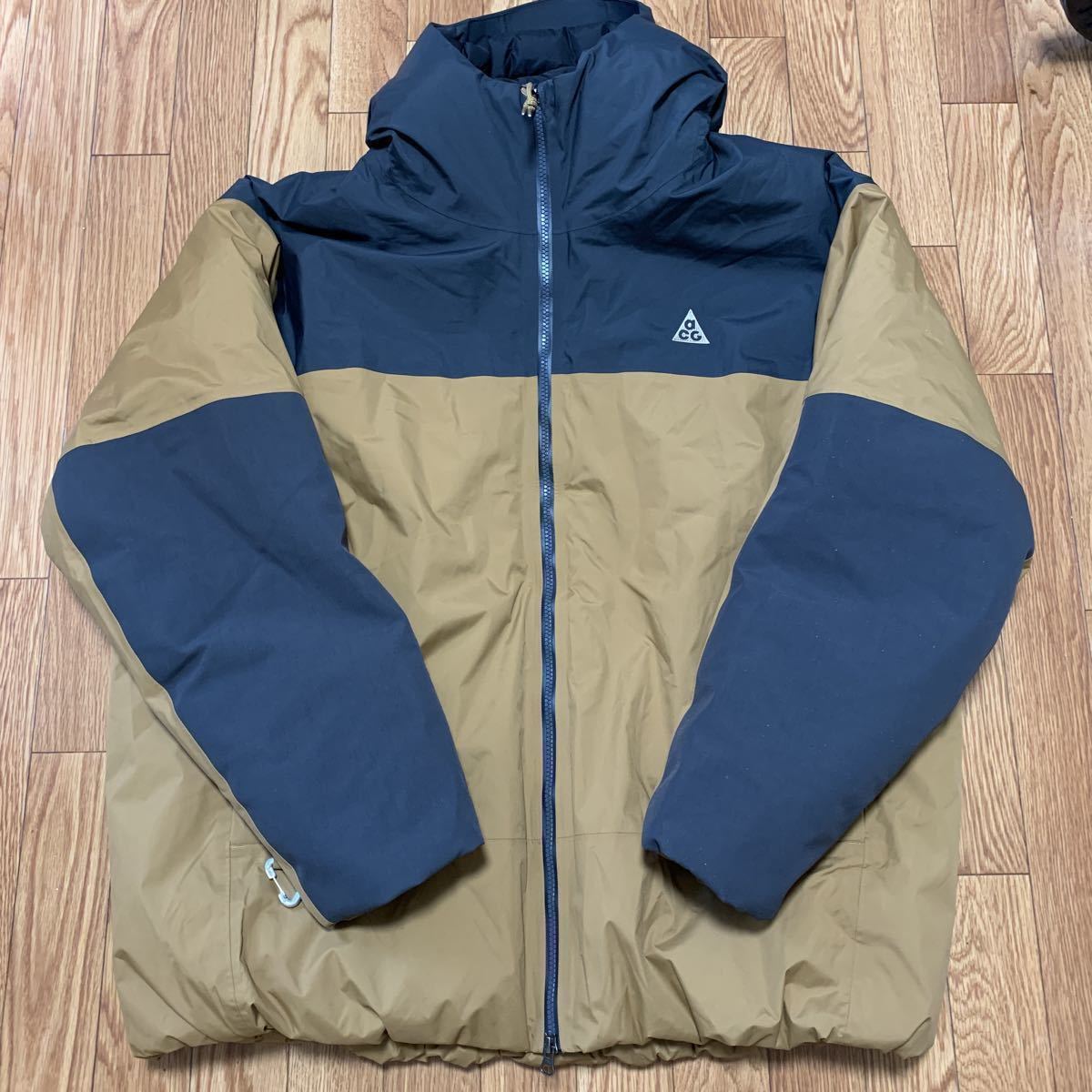 【大得価，本物保証】 ナイキ ACG ダウン ジャケット XL(ジャンパー、ブルゾン)｜売買されたオークション情報、yahooの商品情報をアーカイブ公開 - オークファン 男性用