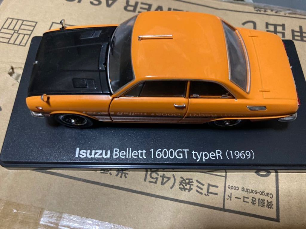 新品，送料無料 アシェット 国産名車コレクション 1/24 ベレット 1600GT タイプR 1969年 ISUZU Bellett ミニカー モデルカー(乗用車)｜売買されたオークション情報、yahooの商品情報をアーカイブ公開 - オークファン 乗用車