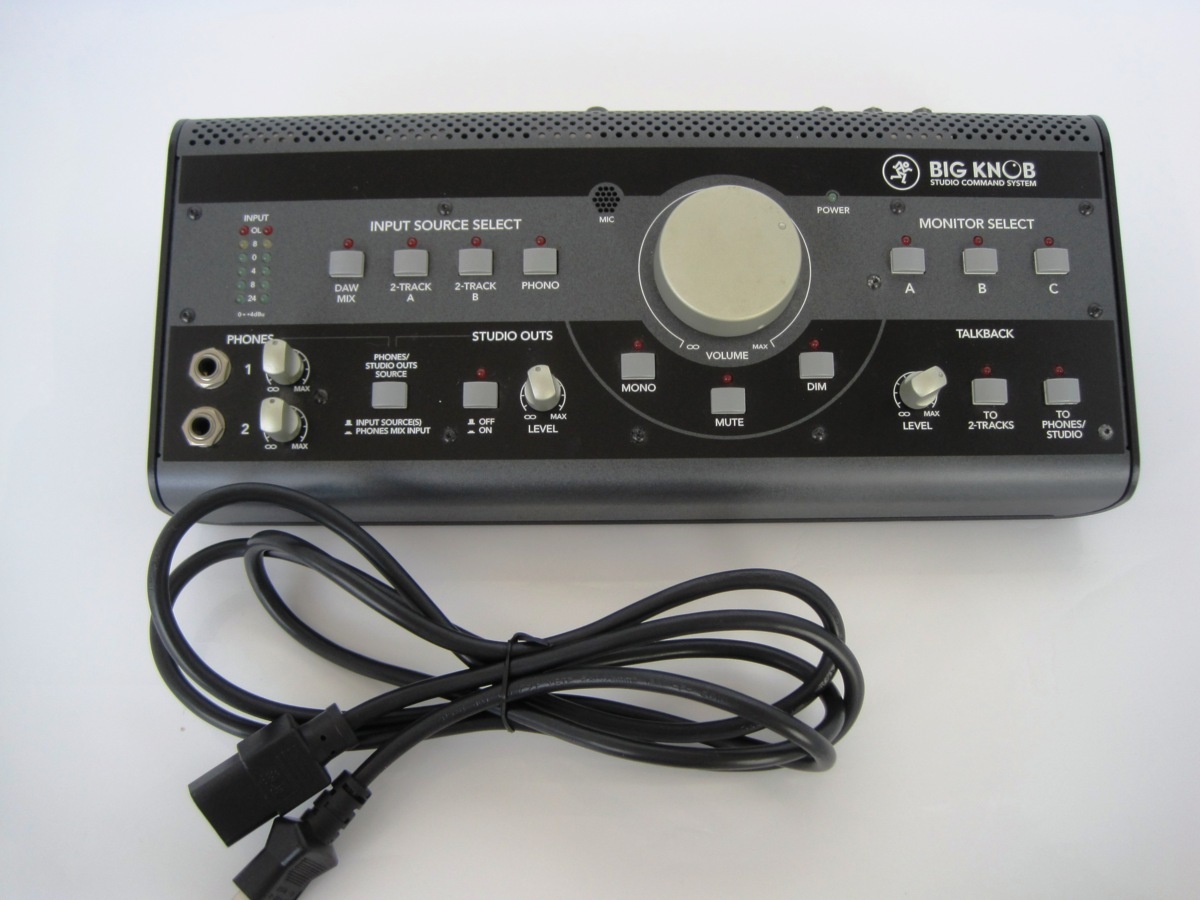 MACKIE モニタースピーカーコントローラー Big Knob Studio+ Mackie 
