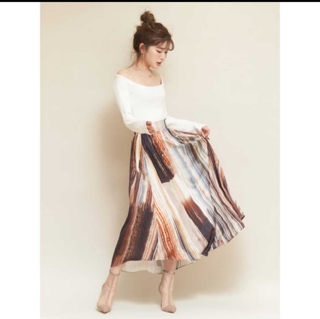 ダーリッチ ニュアンスフレア スカート エイミーイストワール リエンダ  
