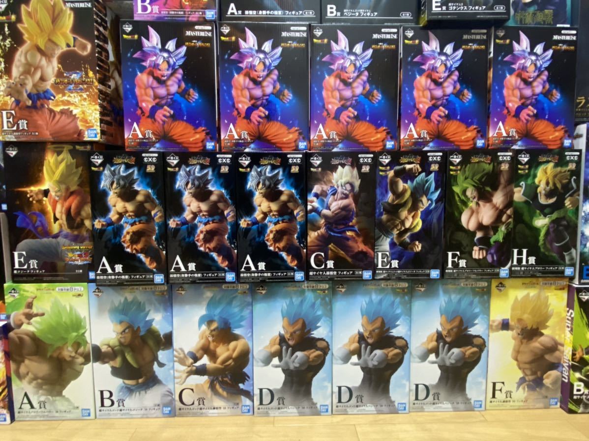 ドラゴンボール等大量60体 一番くじ プライズ未開封フィギュア まとめ 