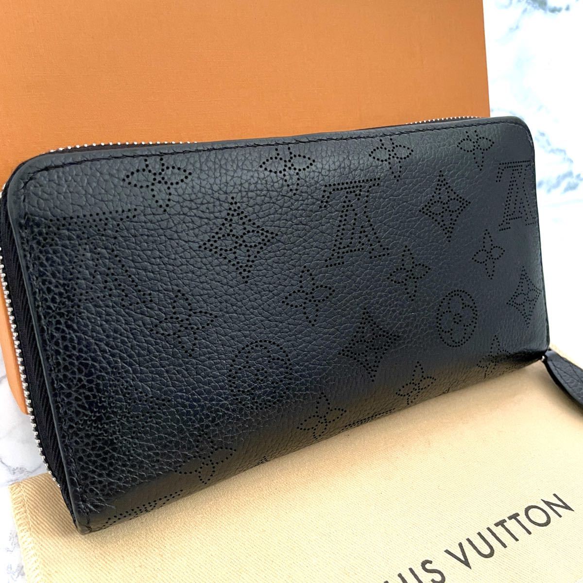 1円〜 極美品 LOUIS VUITTON ヴィトン モノグラム マヒナ パンチング  