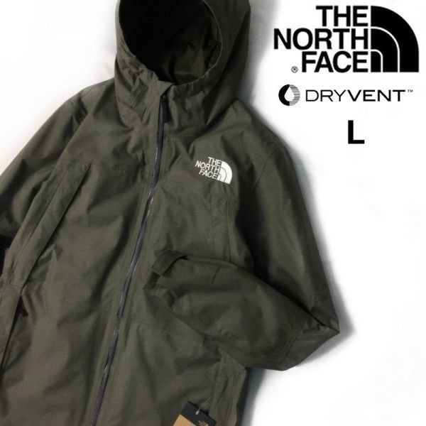 1円～!売切!【正規新品】THE NORTH FACE GOTEL JACKET マウンテンジャケット トレンチコート US限定 撥水 防水 ロゴ刺繍(L)緑 180915-115