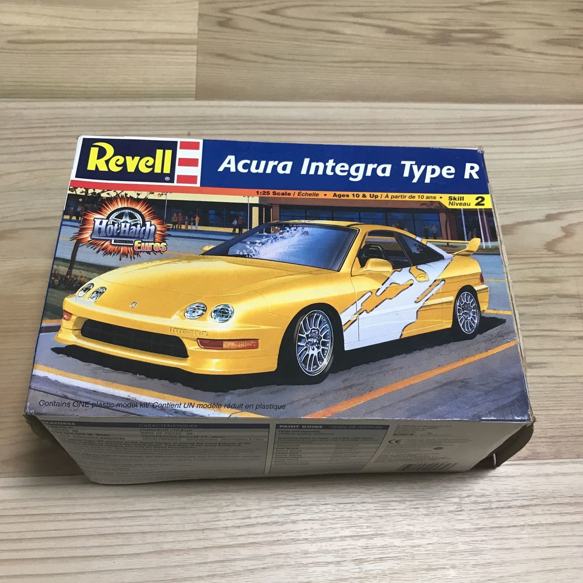 レベル アキュラ インテグラ タイプR プラモデル ホンダ スポコン