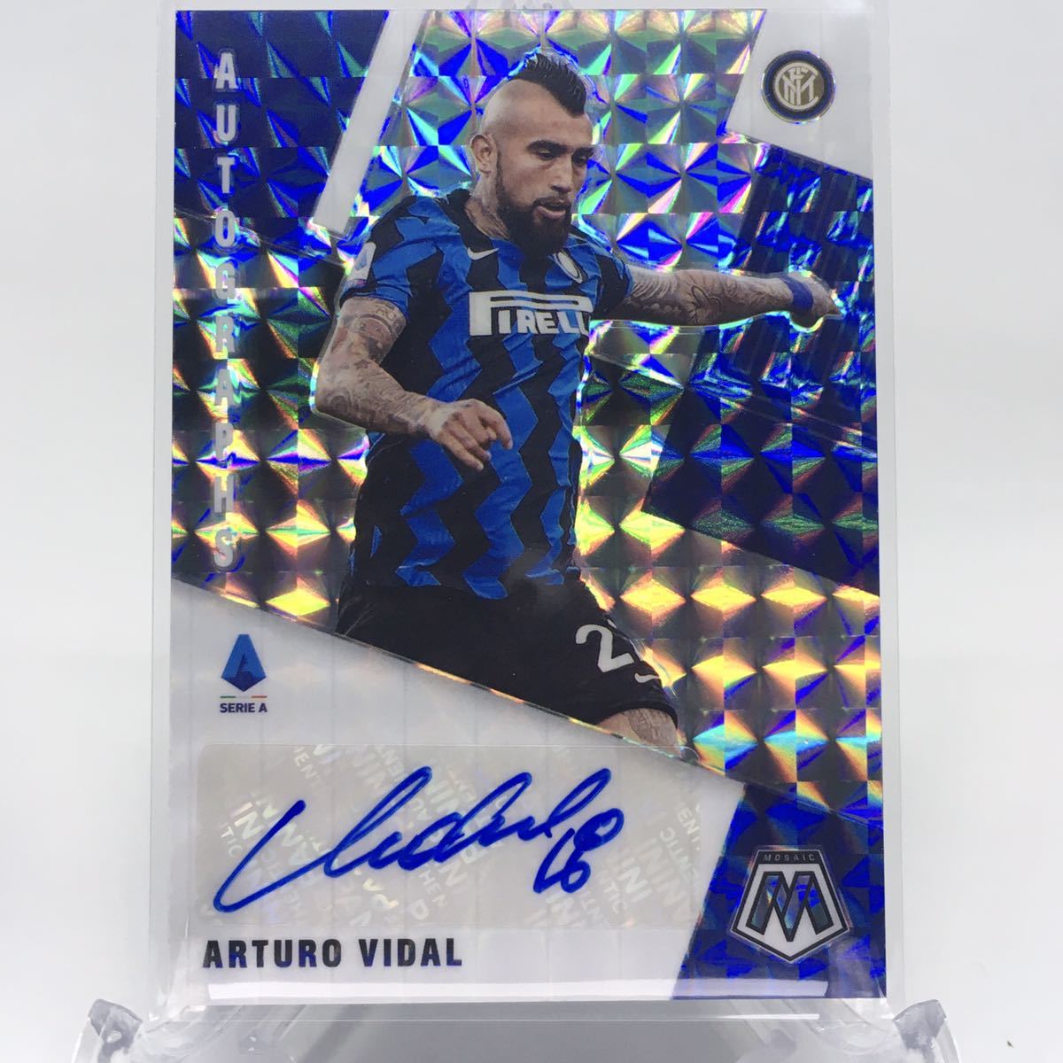 PANINI ビダル 直筆サインカード 1円スタート☆直筆サイン