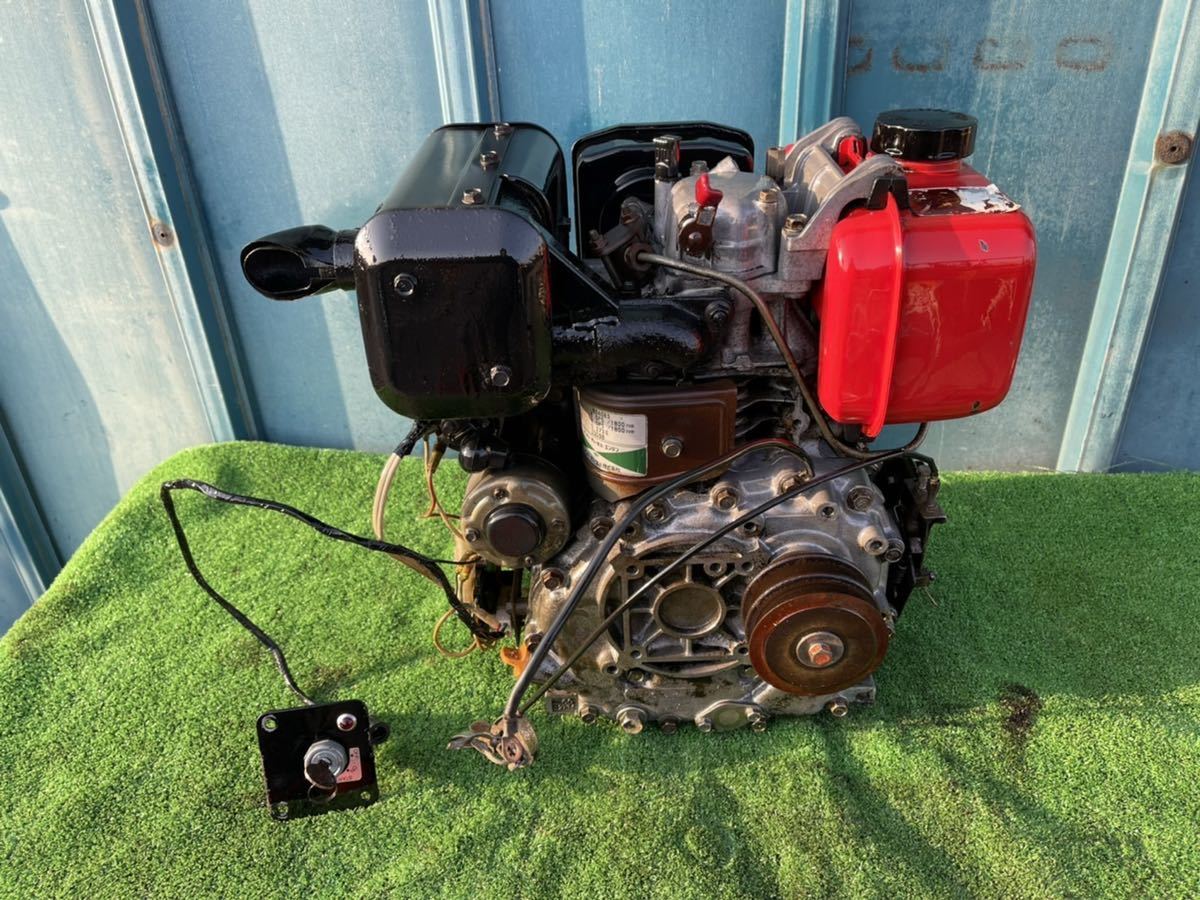 ヤンマー ディーゼルエンジン YANMAR L60 6馬力セル付き キーボックス