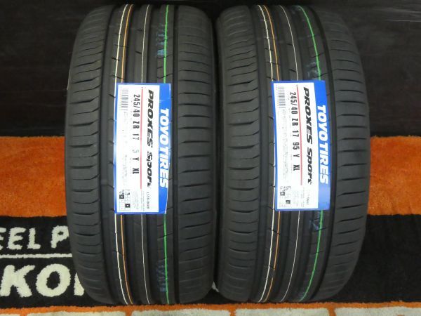 ◆在庫あり! 2本set プロクセススポーツ 245/40R17 95Y XL 245/40-17 ベンツ Cクラス CLK SLK W203 S203 W209 W208 R172 R171 タイヤ交換