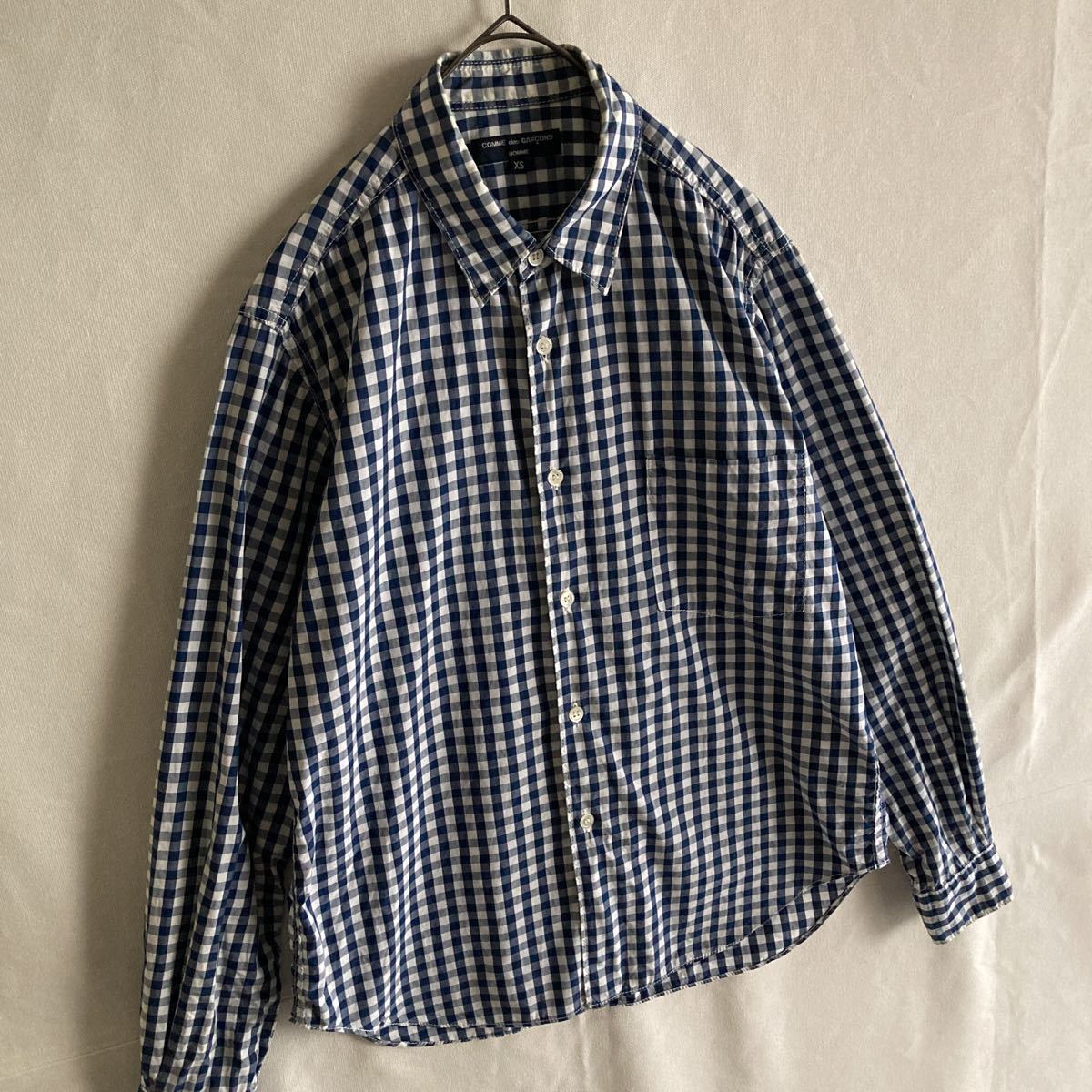 COMME des GARCONS HOMME 日本製 コムデギャルソン オム ギンガム