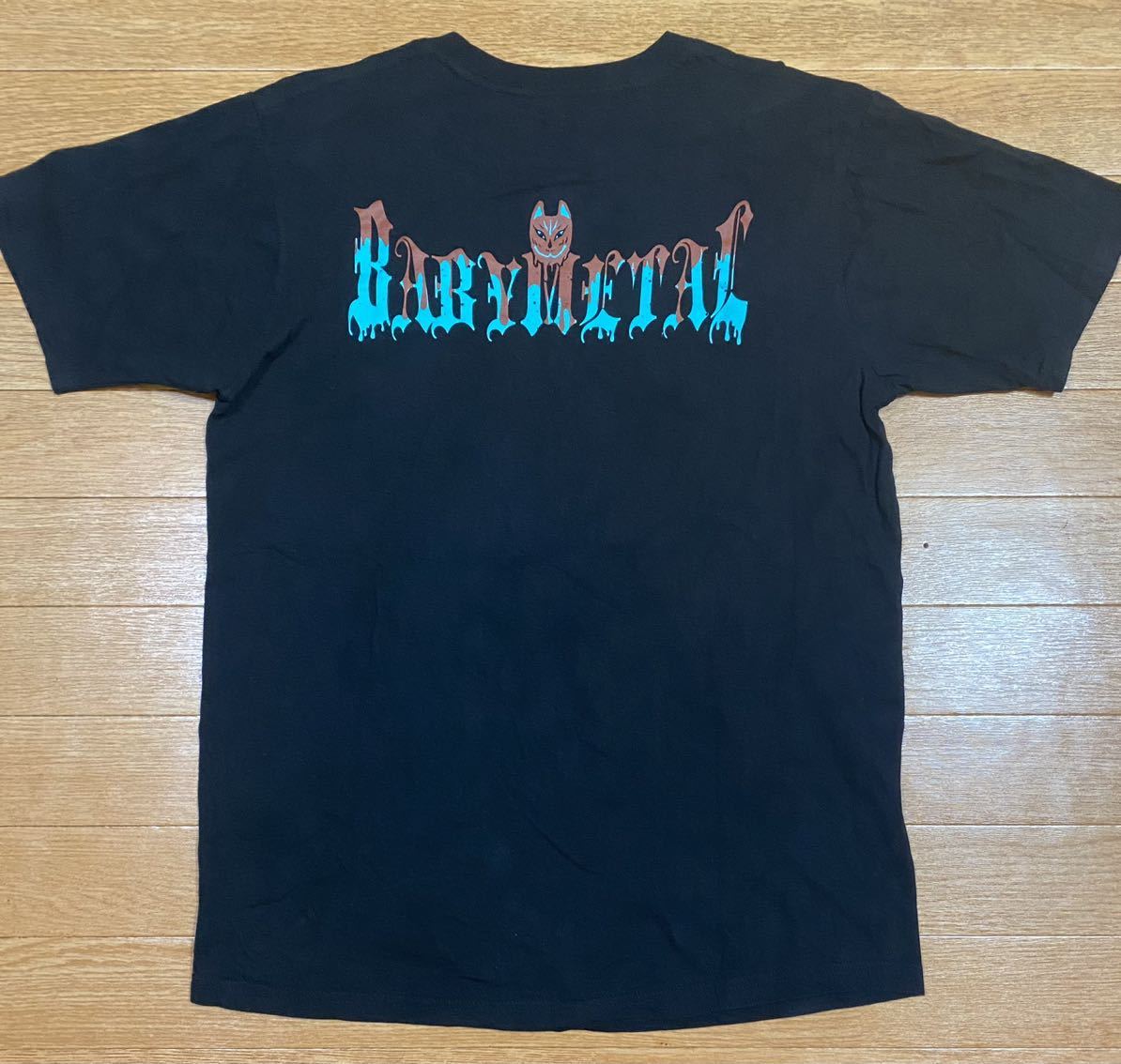 レア Babymetal ギミチョコ Tシャツ L ベビーメタル Give Me Chocolate バンドtシャツ Metallica Slayer Tシャツ シャツ 売買されたオークション情報 Yahooの商品情報をアーカイブ公開 オークファン Aucfan Com