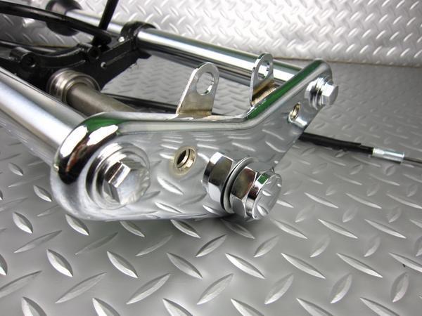 DAX/ダックス フロントフォーク/ステム/ドラムブレーキ一式 ダックス DAX フロントフォークセット ４本スポークハブ メッキ 投稿