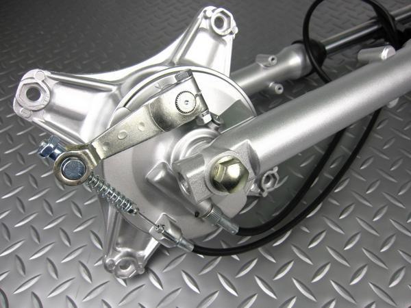 DAX/ダックス フロントフォーク/ステム/ドラムブレーキ一式 ダックス DAX フロントフォークセット ４本スポークハブ メッキ 投稿