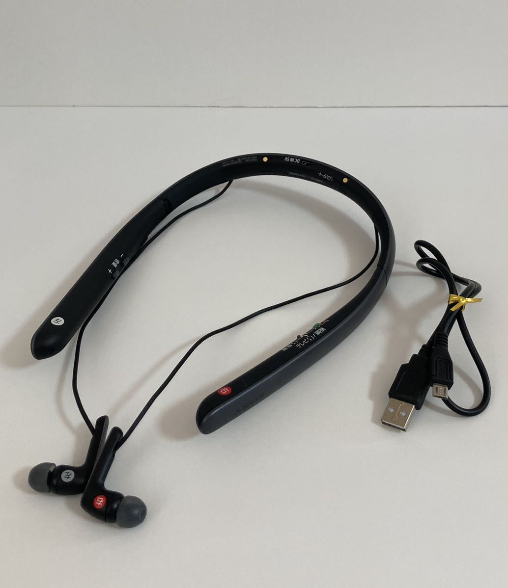 SONY SMR-10 ソニー 首かけ集音器 ブラック テレビ用スピーカー 通電