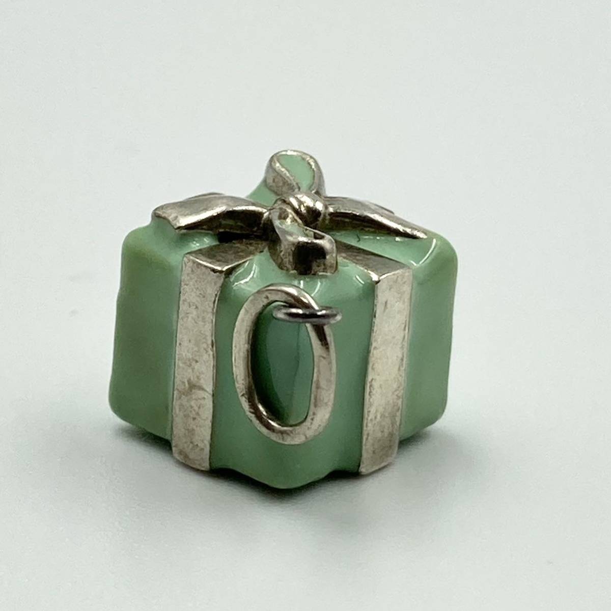 ☆TIFFANY&Co. ブルーボックス チャーム☆ティファニー silver