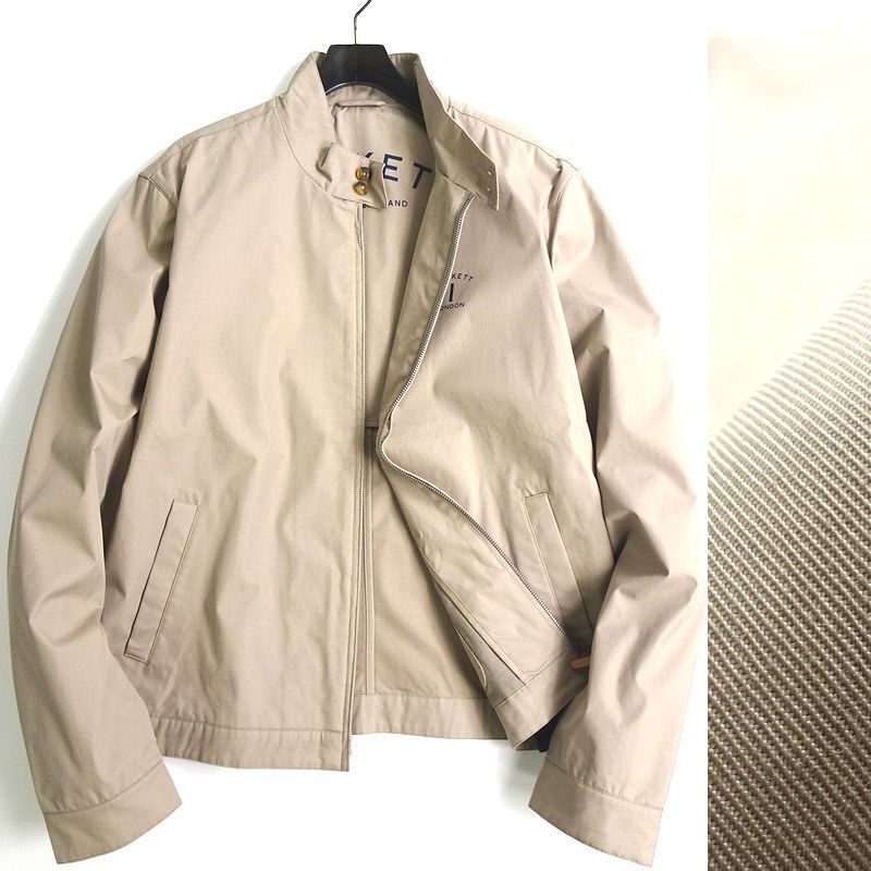  HACKETT LONDON ハケット 定価4万 高耐久コットン混ツイル 無地 ハリントンジャケット ブルゾン HM401970 847 XXL 110 bus6929e(XLサイズ以上)｜売買されたオークション情報、yahooの商品情報をアーカイブ ジャンパー、ブルゾン一般