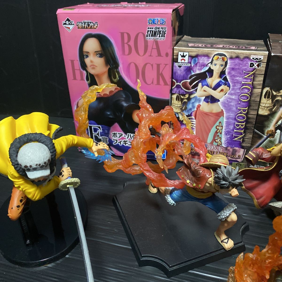 ONE PIECE フィギュア 10体 美品 一番くじ グラメン 造形王 ワンピース 