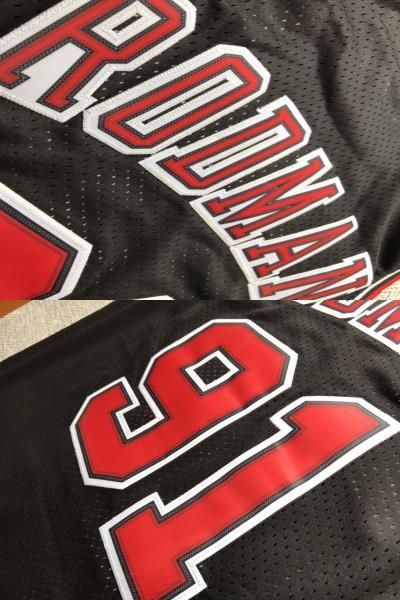 美品 NBA BULLS デニス・ロッドマン RODMAN #91 シカゴ・ブルズ