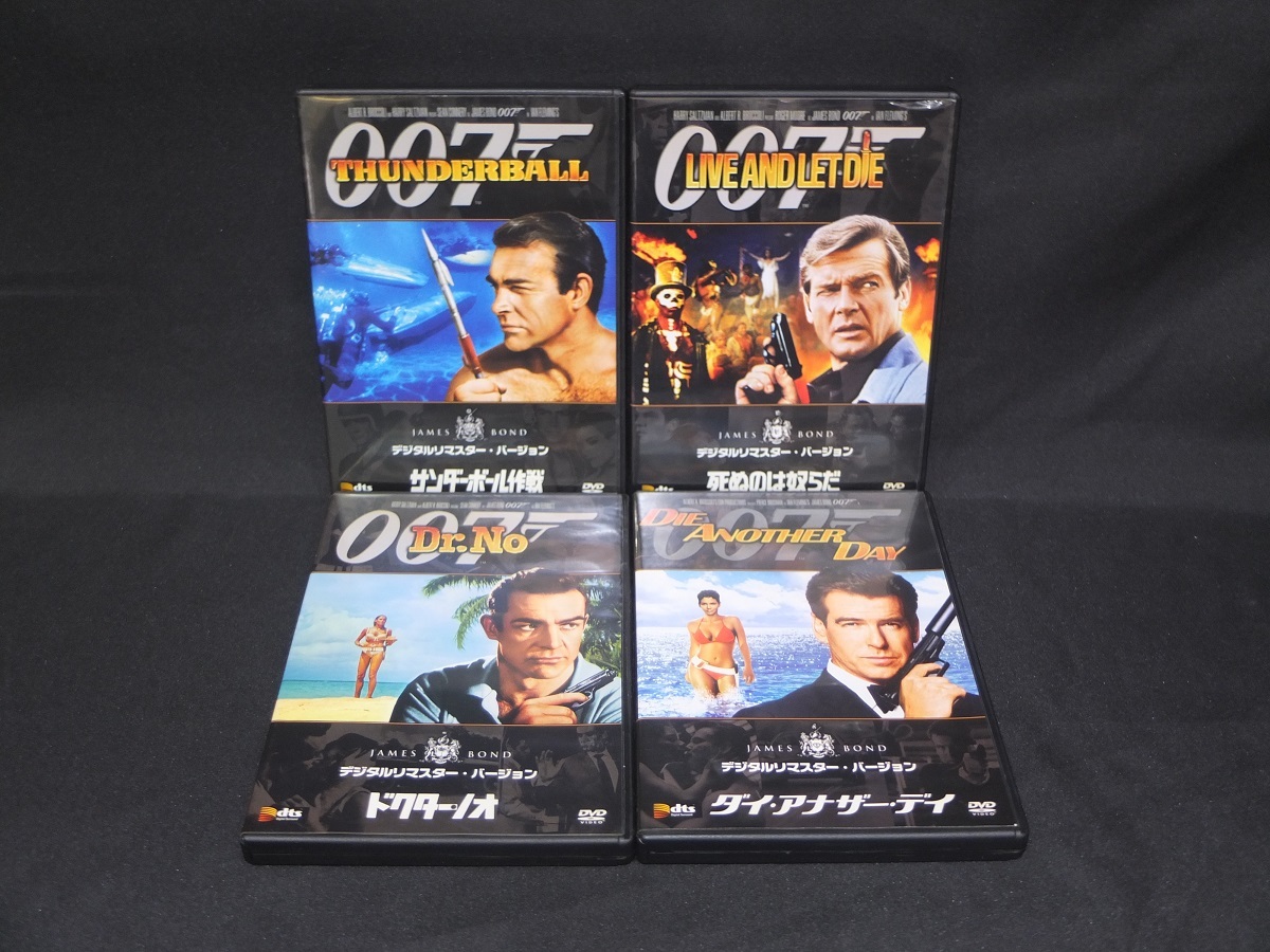 007シリーズ全8巻 B12【DVD】□ 『007シリーズ』デジタルリマスター版 / ジェームズ