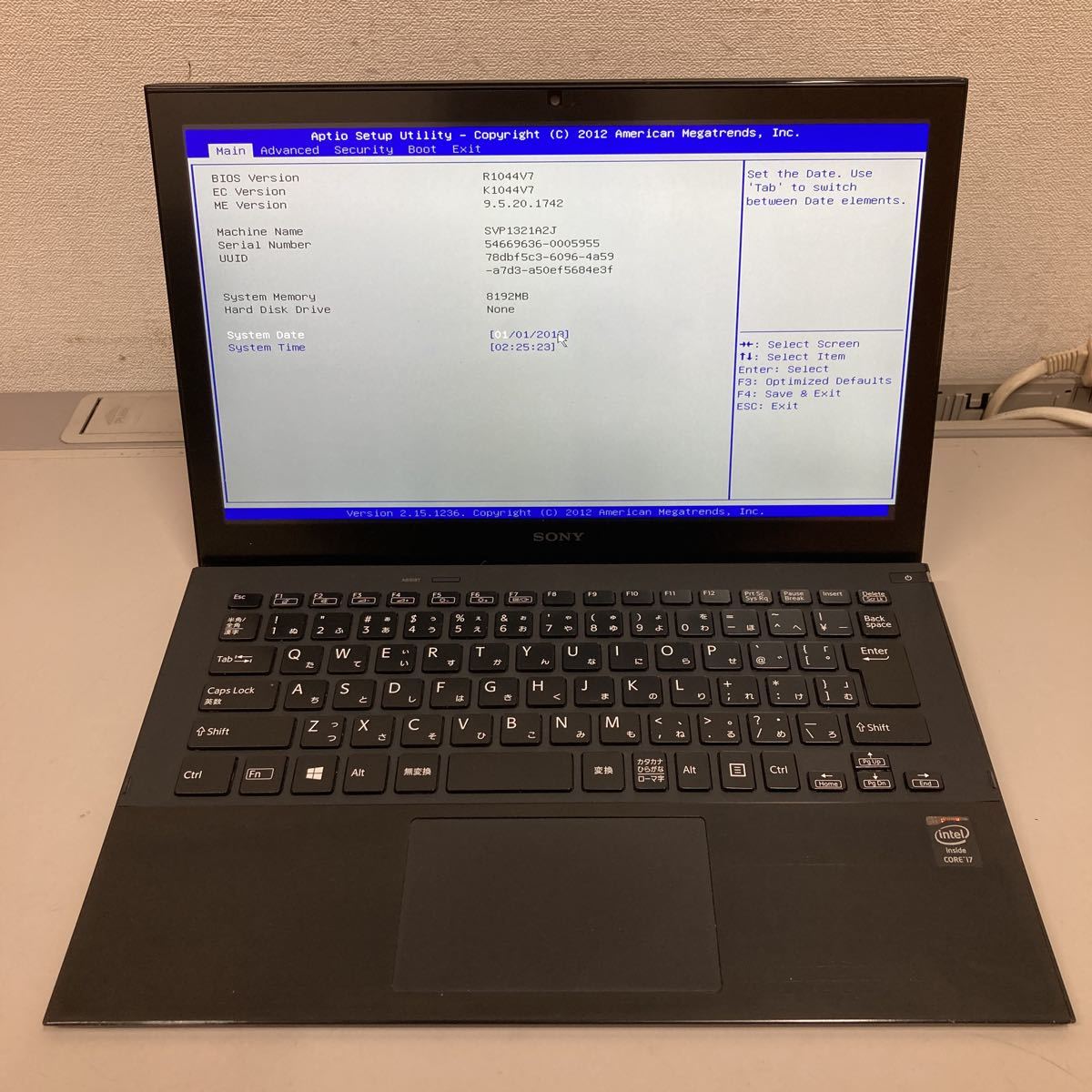 f195 SONY VAIO SVP132A1CN SVP1321A2J Core i7 4500U 8GB 0 Sony Vaio