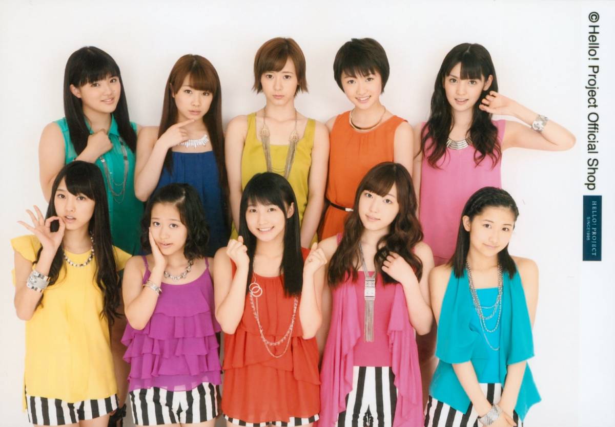 モーニング娘。 L判生写真 “2013 Summer”集合バージョンパート5 道重 