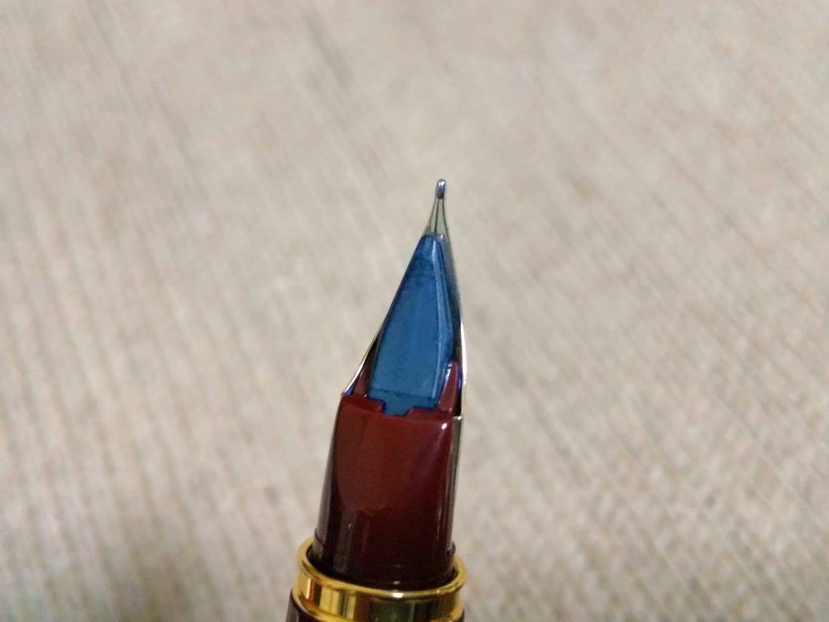 Pilot パイロット 万年筆 デラックス 漆 ディープレッド 14K F 細字