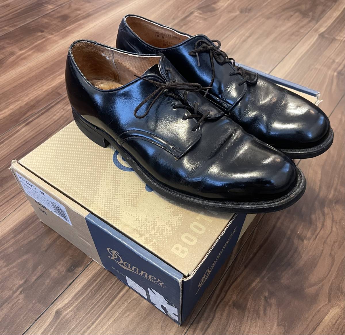 US NAVY SERVICE SHOES 1984年製 Size10R 28cm Vintage アメリカ海軍