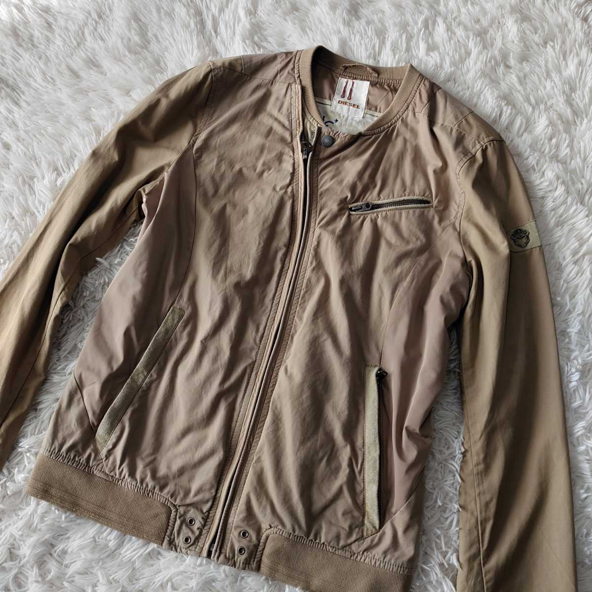 男の色気と強印象】DIESEL ディーゼル ブルゾン MA-1 ミリタリー 
