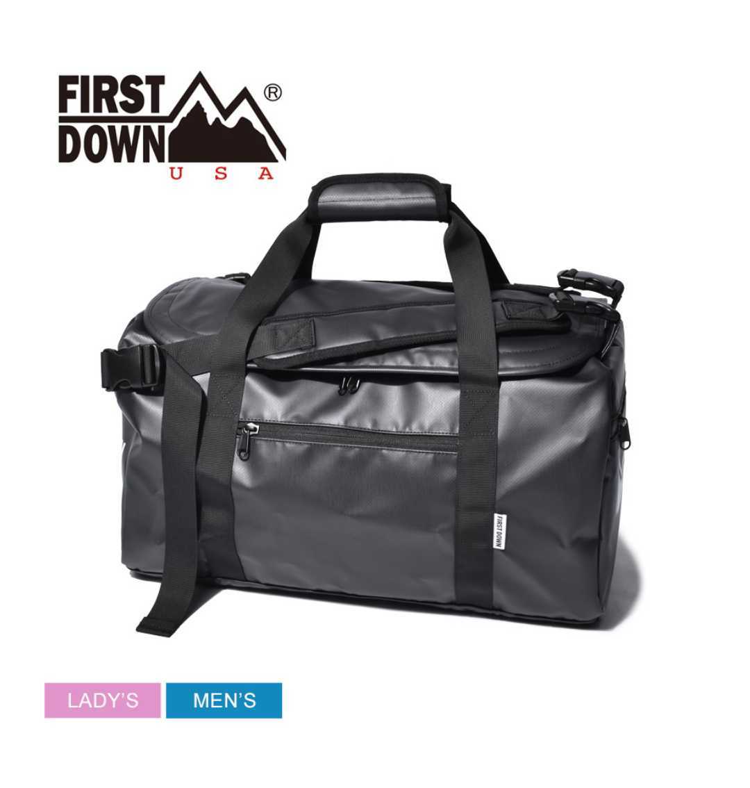 【大得価，爆買い】 ファーストダウン FIRST DOWN ボストンバッグ ブラック(ボストンバッグ)｜売買されたオークション情報、yahooの商品情報をアーカイブ公開 - オークファン ボストンバッグ