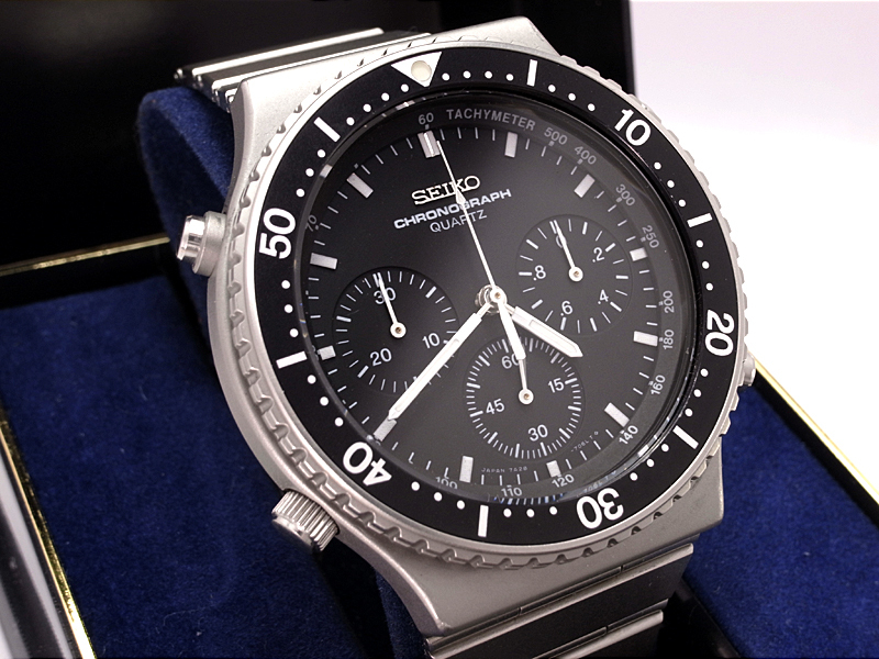 セイコー 初代スピードマスター クロノグラフ 7A28-7040 【稼動品/希少