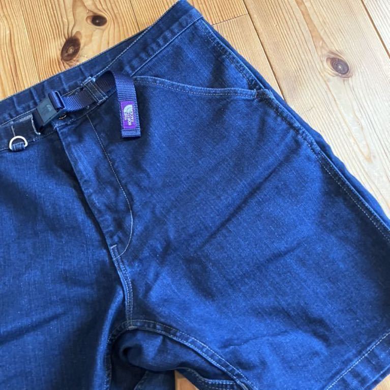 THE NORTH FACE PURPLE LABEL COOLMAX Stretch Denim Shorts NT4611N